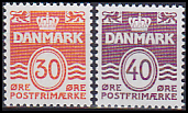 Danmark AFA 741 - 42<br>Postfrisk